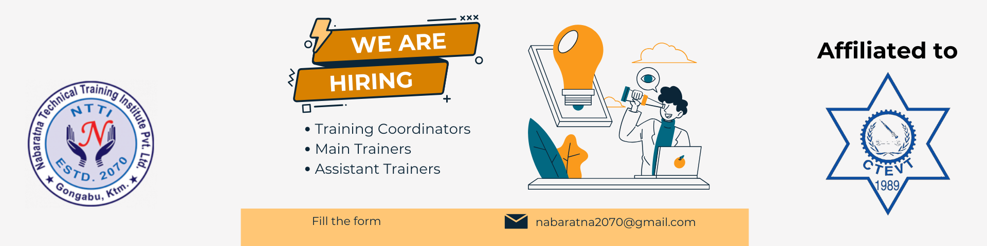Application Form for Trainers